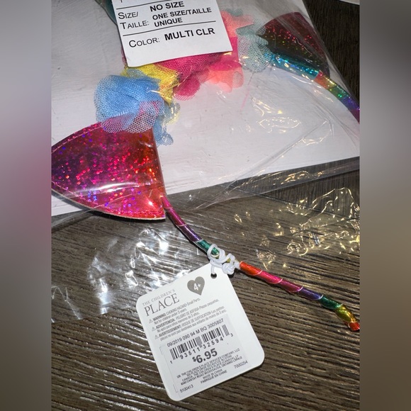NWT 5 x Unicorn Headbands from Children’s Place Party Favors Stocking Stuffer - Picture 3 of 3